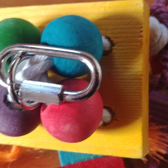 New Large Parrot Wood Toy - Picture 2 of 3